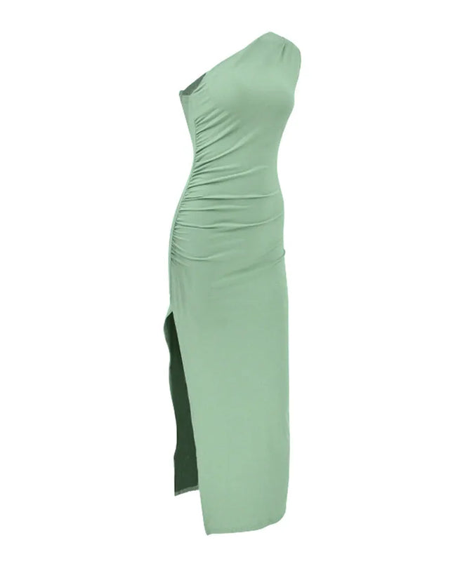 Black Maxi Dress Women Elegant Party Summer Fashion Sexy Split Sleeveless Backless Dress Off Shoulder Streetwear Club Slim Dress