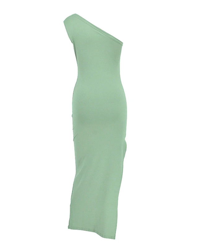 Summer Maxi Dress Women Sexy Split Fashion Sleeveless Backless Slim Dress Female Casual Streetwear Club Elegant Party Dresses