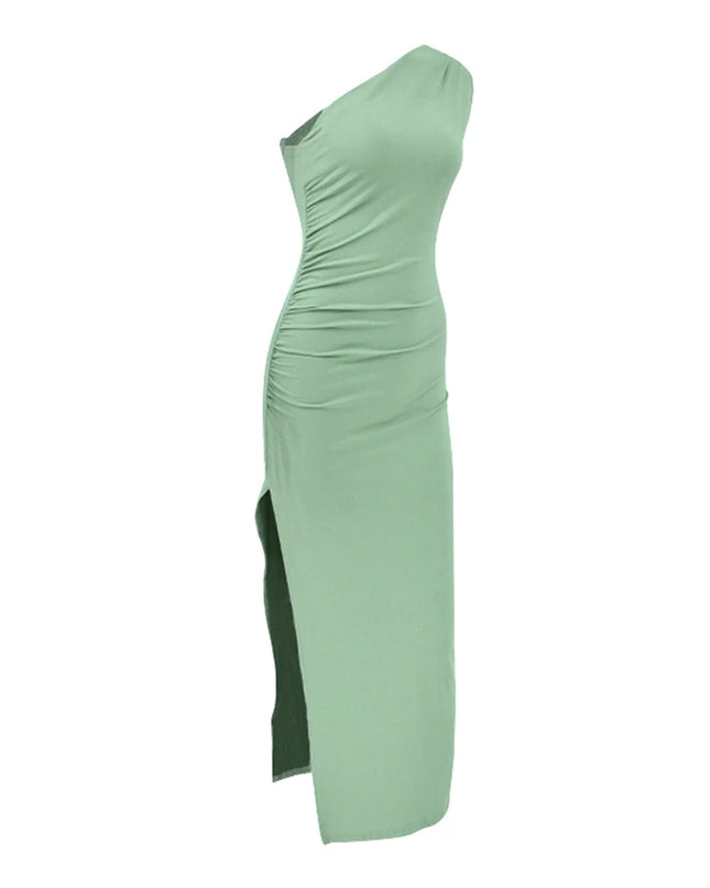 Summer Maxi Dress Women Sexy Split Fashion Sleeveless Backless Slim Dress Female Casual Streetwear Club Elegant Party Dresses