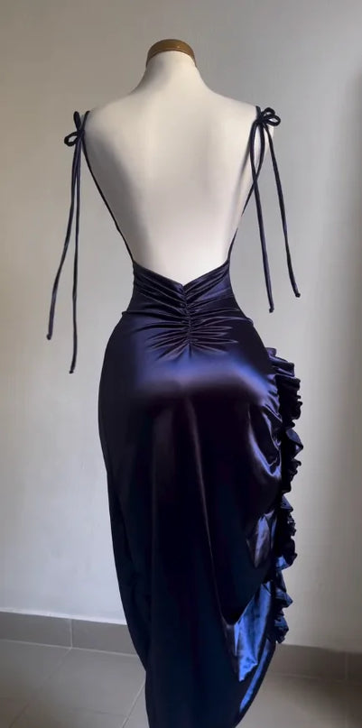 dress Europe and the United States explosive new cross-border dress summer senior sense Y2K sexy halter Spice Girl dress