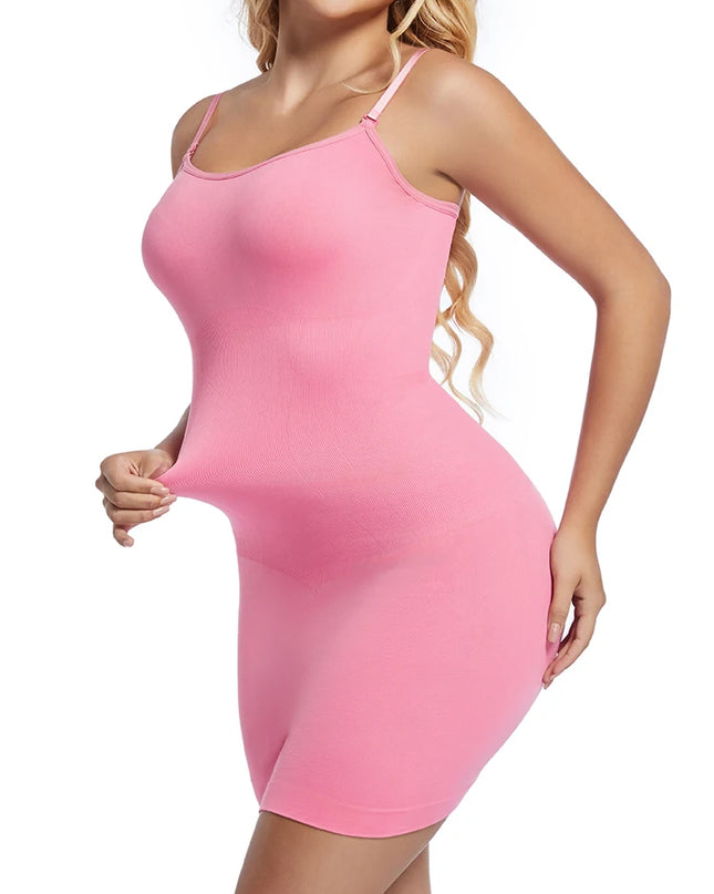 FITTOO Suspender Dress Women Body Shaper Tummy Control Sleeveless Skirt Slimming Waist Tops Female Streetwear Sexy Female New